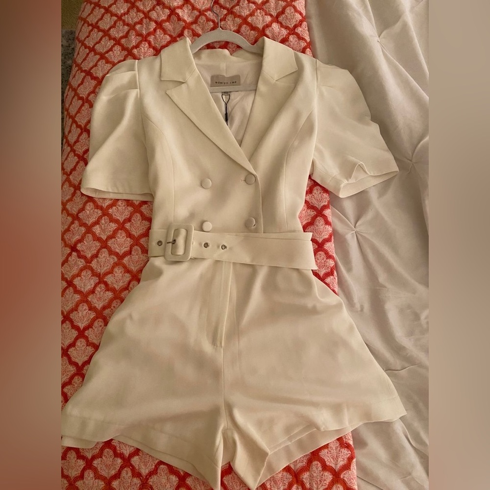 Adelyn Rae white romper